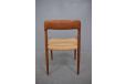 Set of 4 Niels Moller design dining chairs in teak | Model 75 - view 9