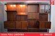 4 Bay vintage rosewood CADO system | Poul Cadovius - view 1