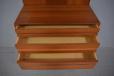 Drawers designed with elegant and easy to use finger grips embedded in the face panel.
