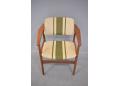 Danish made 1960s armchair with teak frame & original upholstery