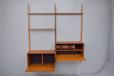 Vintage teak 2-bay ROYAL system with drop down desk | Poul Cadovius - view 5