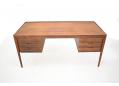 Vintage rosewood desk designed by Erik Riisager hansen for Haslev