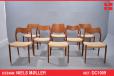 Niels Moller model 71 teak dining chairs | set of 8 - view 1