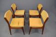 Vintage dining chairs available without upholstry in preparation for new upholstery
