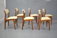 NOVA mobler set of 6 vintage teak dining chairs for sale