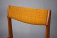 Set of 4 dining chairs in teak produced by Anderstrup Mobelfabrik