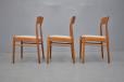 Korup Stolefabrik design dining chair in teak