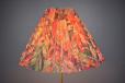 Vintage floor lamp in brazilian rosewood and brass - view 7