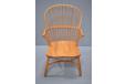Solid beech framed windosr chair designed by Palle Suenson 1940
