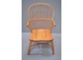 Solid beech framed windsor chair designed by Palle Suenson 1940