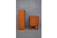 1960s vintage teak wall unit produced by Mogens Kold | Arne Hovmand Olsen design