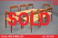 Individual vintage model 75 dining chairs | Niels Moller - view 1