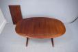 Vintage oval top dining table produced by Rasmus - view 3