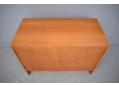 2 door teak storage cabinet designed by Hans Wegner for Ry Mobler.