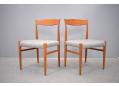 Elegant Danish designed dining-chair by Erling Torvits.