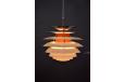 Contrast pendant light designed in 1962 by Poul Henningsen