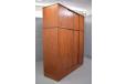 1960s design large 4 door wardrobe made by Danish Cabinetmaker