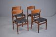 Set of 4 midcentury teak dining chairs made by Farstrup Stolefabrik - view 2
