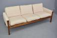 Vintage rosewood 3 seater sofa model AP62 by Hans Wegner for sale