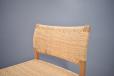 1957 design oak side chair by Borge Mogensen for Aage Lauritzen.