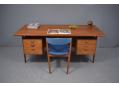 Vintage 1960s FM60 executive desk in teak designed by Kai Kristiansen