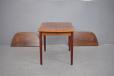 1970s design vintage rosewood dining table with drop leaves for sale