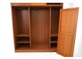 TM line wardrobe in teak. Offers lots of storage for clothes and other items. 
