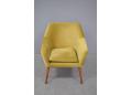 Teak legged easy chairs, Poul M Jessen 1958 design.