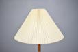 1960s Danish vintage floor lamp in teak and brass - view 3