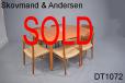 Vintage teak Dining table with 2 extra leaves | Skovmand & Andersen  - view 1