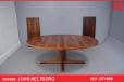 John Mortensen design oval extending dining table in vintage rosewood - view 1