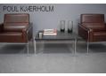 POUL KJAERHOLM lounge table | Black slate