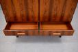 midcentury rosewood bar cabinet produced in the 1960s by Axel Cristiansen Odder Mobler