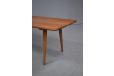 1954 production oak and teak lounge table designed by Hans Wegner