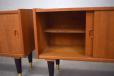 single shelf is removable to make a large single space.