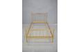 Large single bed with brass frame produced by Hastens, Sweden - view 6
