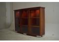 Original fitted lights give soft light to showcase items on display