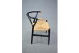 Hans wegner wishbone chair with new woven papercord - Model CH23 