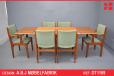 Small vintage teak dining table with pull out leaves | ABJ Mobler - view 1