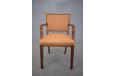 Scandinavian made armchair by Cabinetmaker using rosewood for the frame