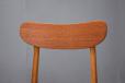 Set of 4 beech and teak dining chairs by Farstrup - view 10