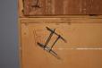Vintage oak wall unit with drop-down writing are made by Poul hundevad - view 8