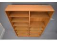 Double bank bookcase with 10 adjustable shelves. Hundevad & Co