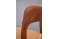 Niels Moller set of 6 refurbished dining chairs model 75 - view 9