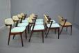 Set of 10 Model 42 chairs designed in 1956 by Kai Kristiansen for Schou Andersen