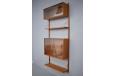 Vintage ROYAL system in teak with glass display cabinets | Poul Cadovius - view 6