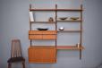 Midcentury design teak ROYAL shelving system by Poul Cadovius - view 11
