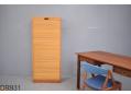 Tall office cabinet in oak | Drop down tambour door