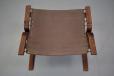 Ingmar Relling design beech frame siesta footstool