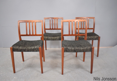 Nils Jonsson 4 rosewood chairs | TROEDS